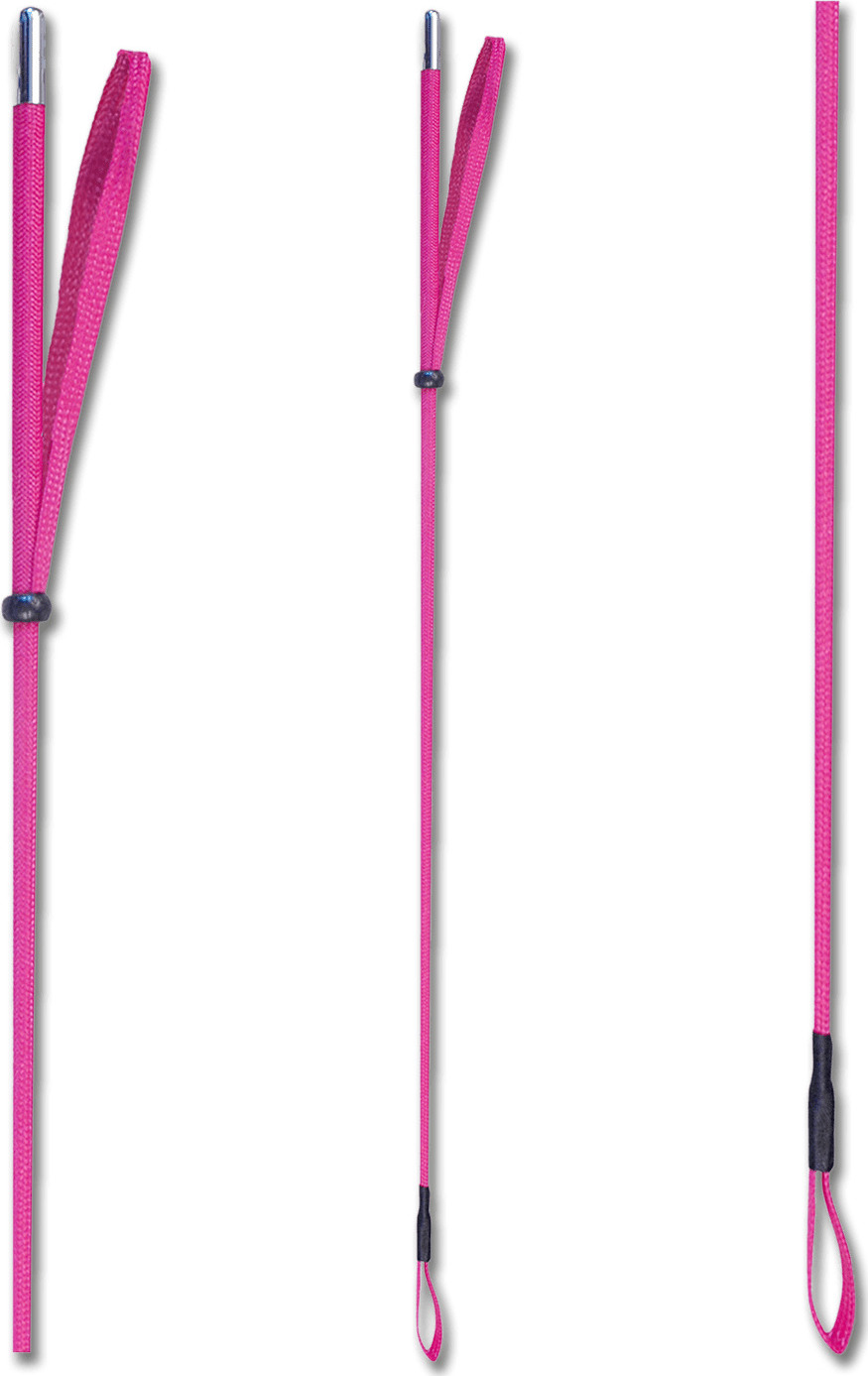 WALDHAUSEN Bič jezdecký Metalcap Waldhausen, více velikostí, pink Délka: 65 cm
