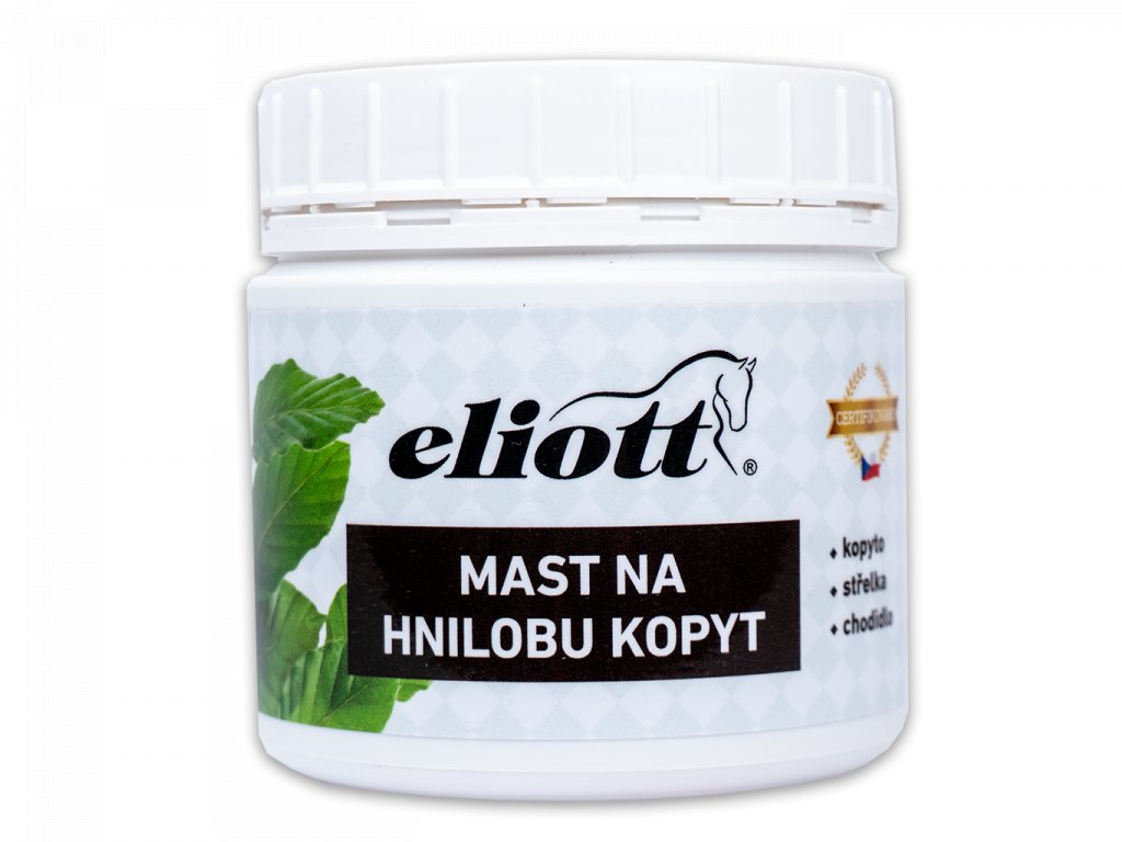 ELIOTT Mast ochranná na hnilobu kopyt s dehtem Eliott®, 450 ml