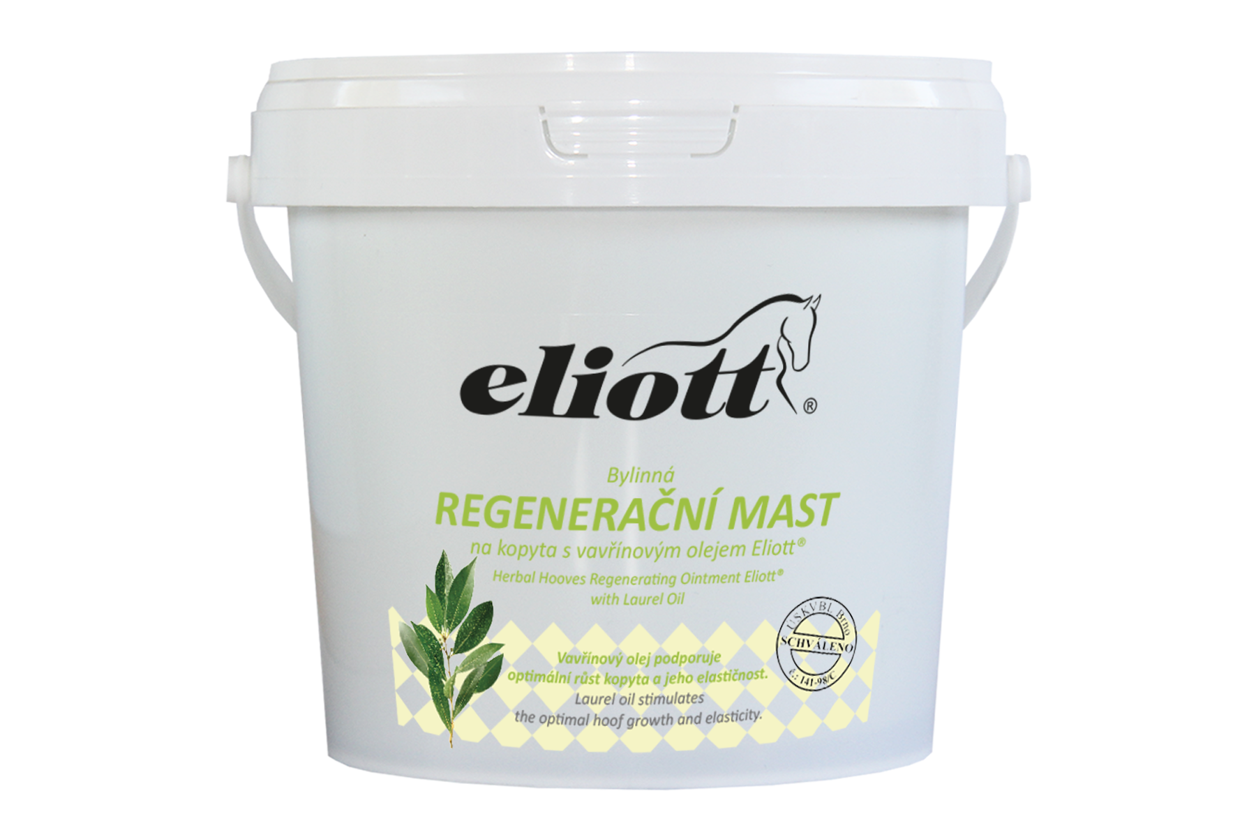 ELIOTT Mast regenerační na kopyta s vavřínem Eliott®, 900 ml