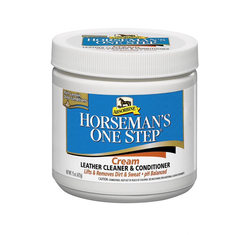 ABSORBINE Horseman's one step-čistící krém na kožené výrobky, 425 g
