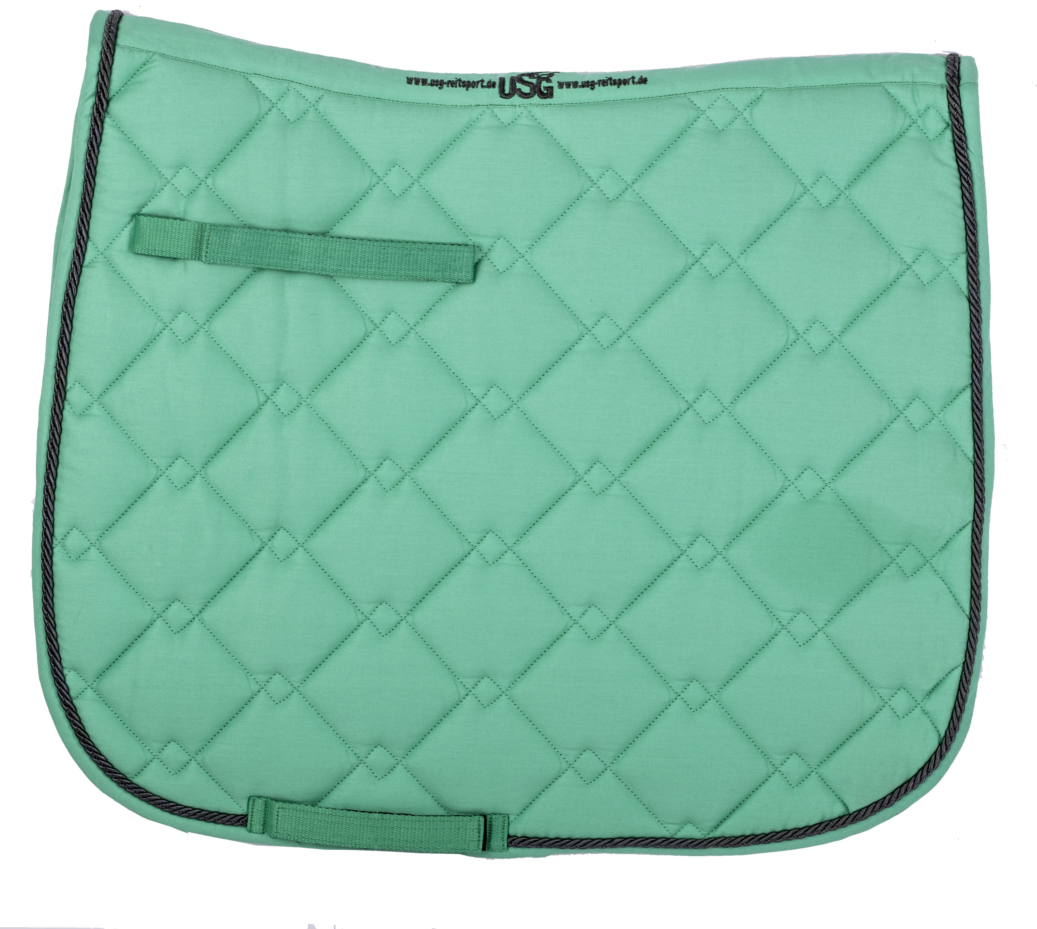 Dečka podsedlová prošívaná USG CHIC, drezurní, PONY, green