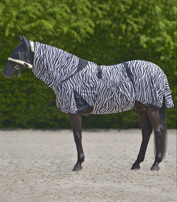 WALDHAUSEN Deka proti hmyzu ECZEMA Waldhausen, s krkem, zebra Délka zad: 115 cm