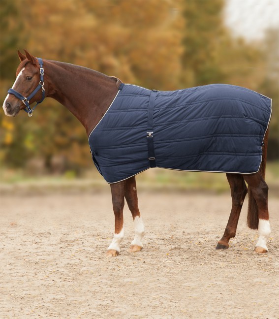 WALDHAUSEN Deka stájová Thermo Antislip Waldhausen, 100 g, dark blue Délka zad: 125 cm