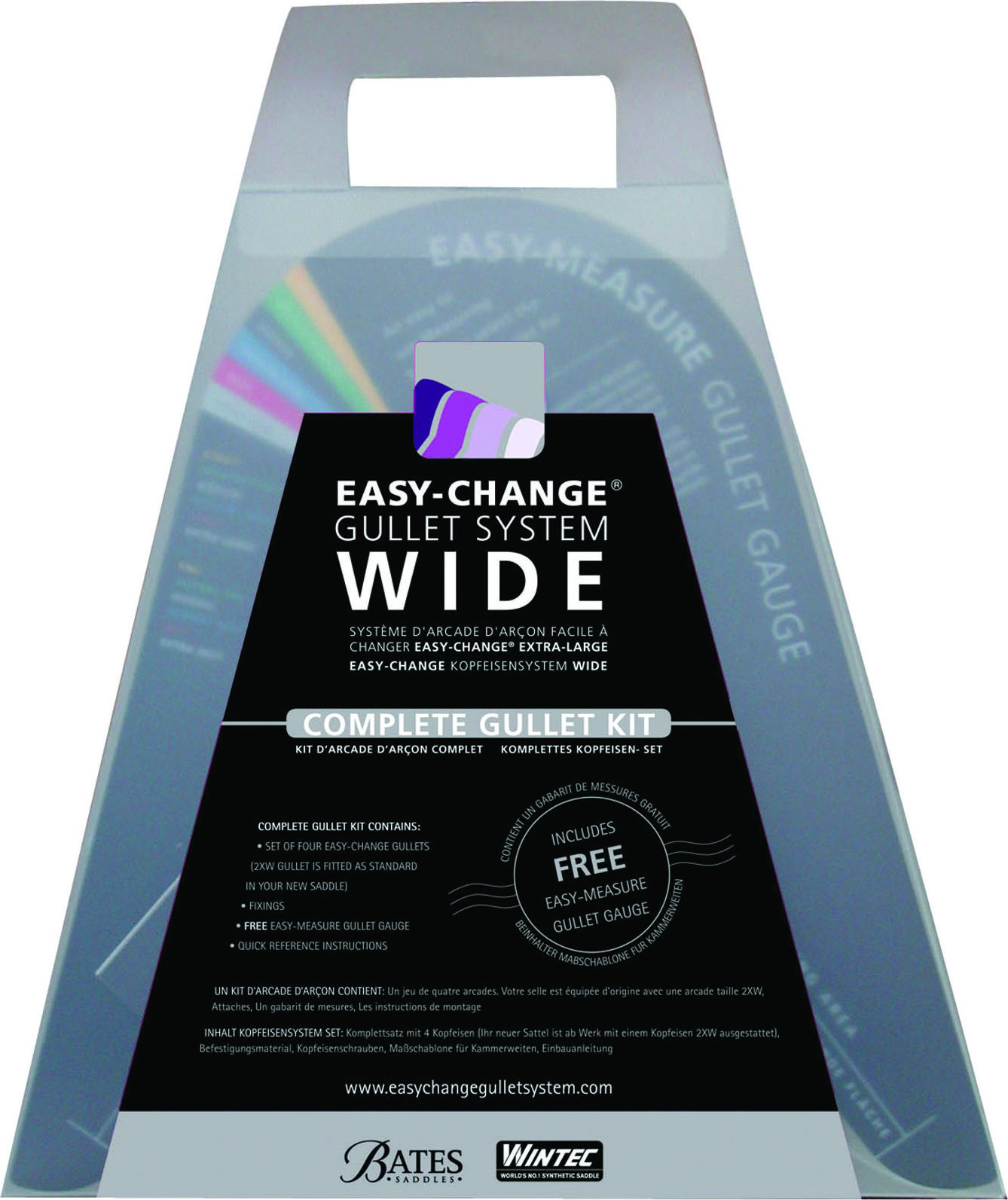WINTEC Set komor Easy-change Wintec, široké