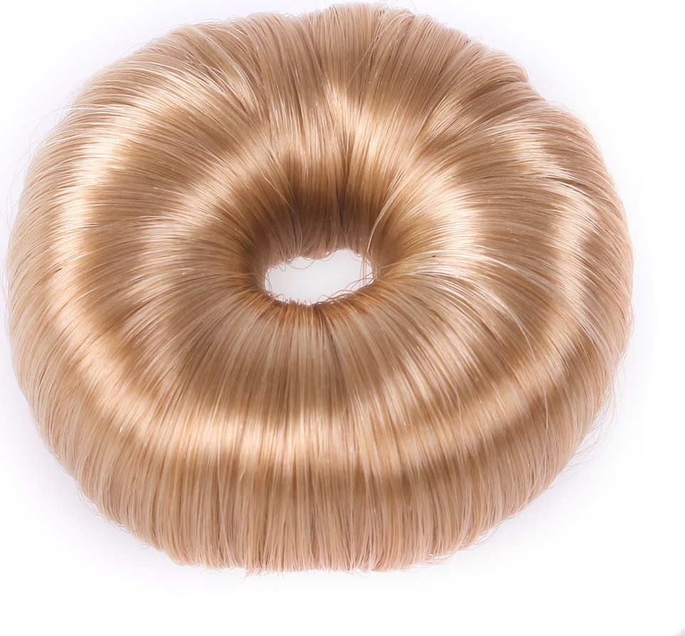 QHP Gumička do vlasů Donut QHP, blond