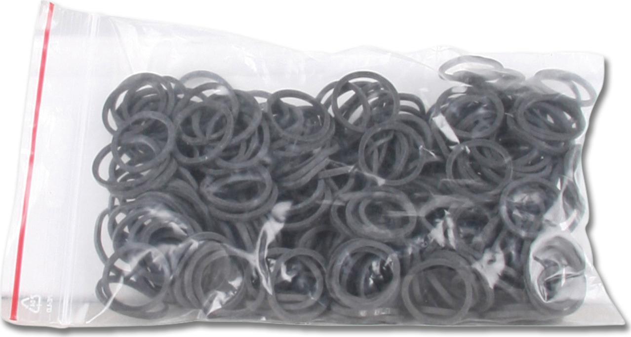 WALDHAUSEN Gumičky na hřívu Waldhausen, 50 g, černé