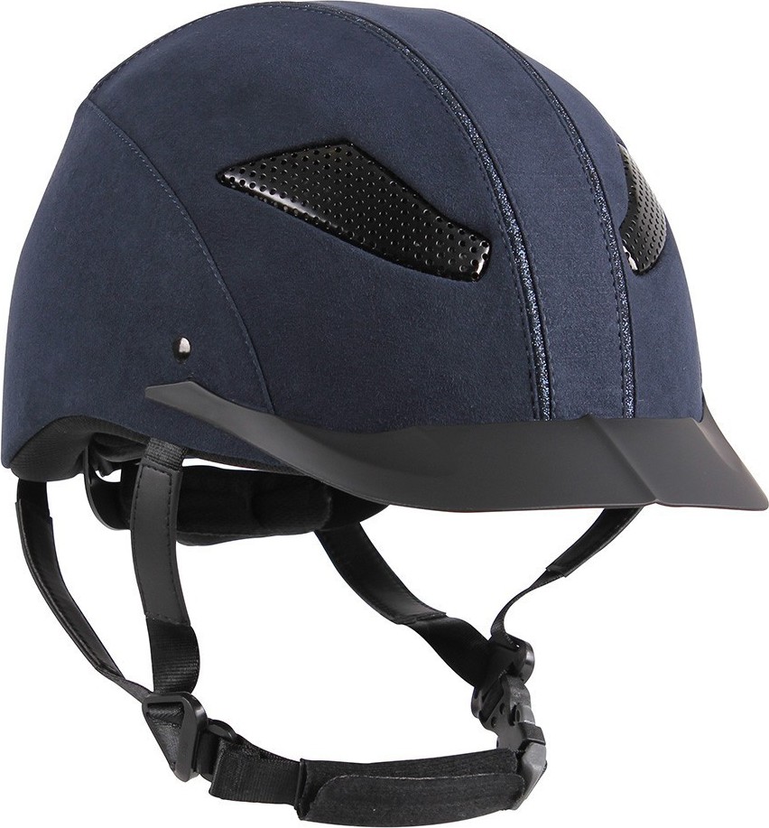QHP Helma jezdecká Attraction QHP, blue Obvod hlavy: 59-61 cm