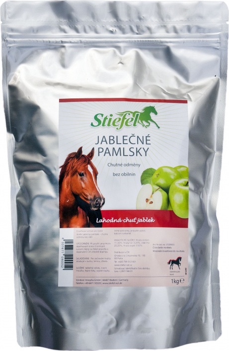STIEFEL Pamlsky pro koně STIEFEL, 1 kg, jablečné