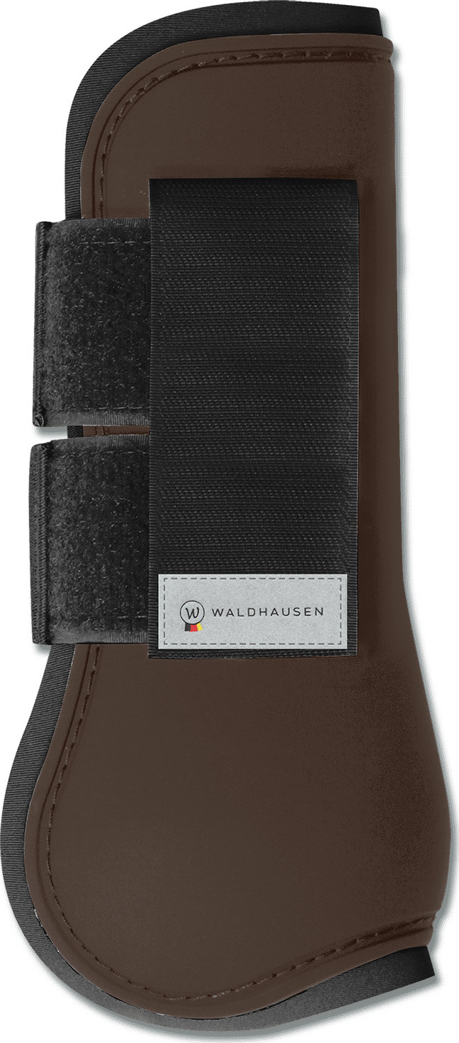 WALDHAUSEN Kamaše přední Basic Waldhausen, pár, dark brown Velikost: COB