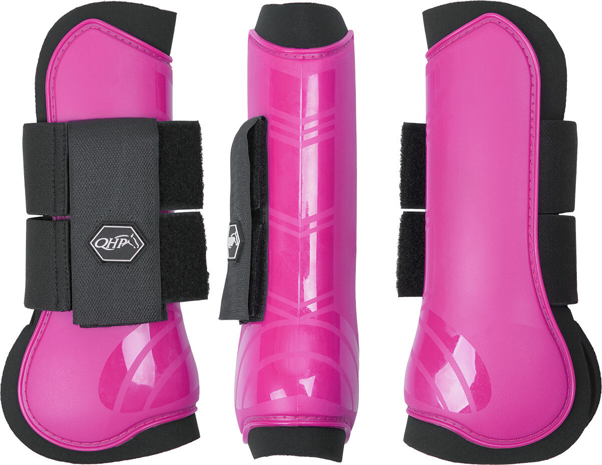 QHP Kamaše přední QHP, pár, fuchsia Velikost: MINI MINI SHETTY