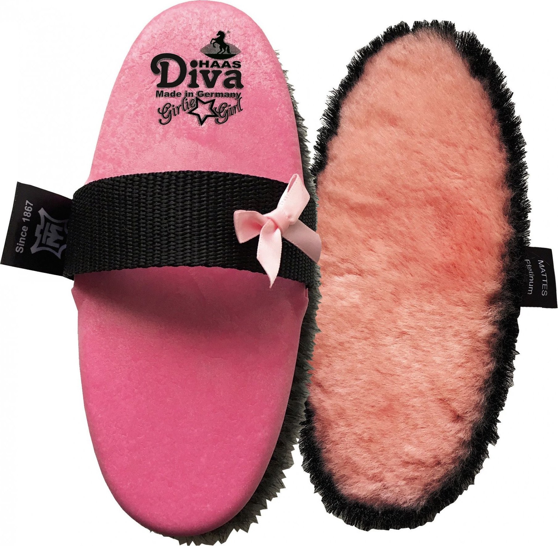 Haas Kartáč Diva Girlie Girl Haas, pink