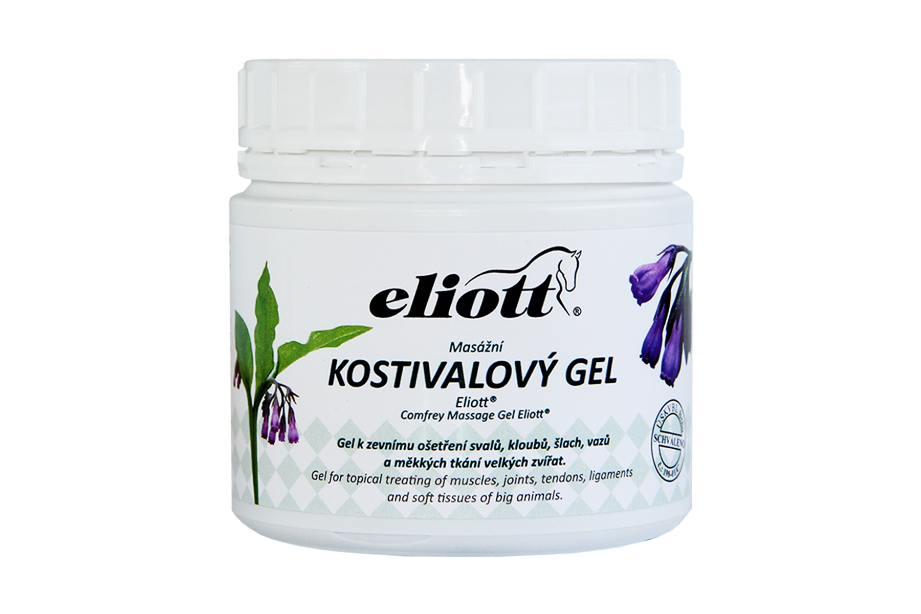 ELIOTT Kostivalový masážní gel Eliott®, 450 ml