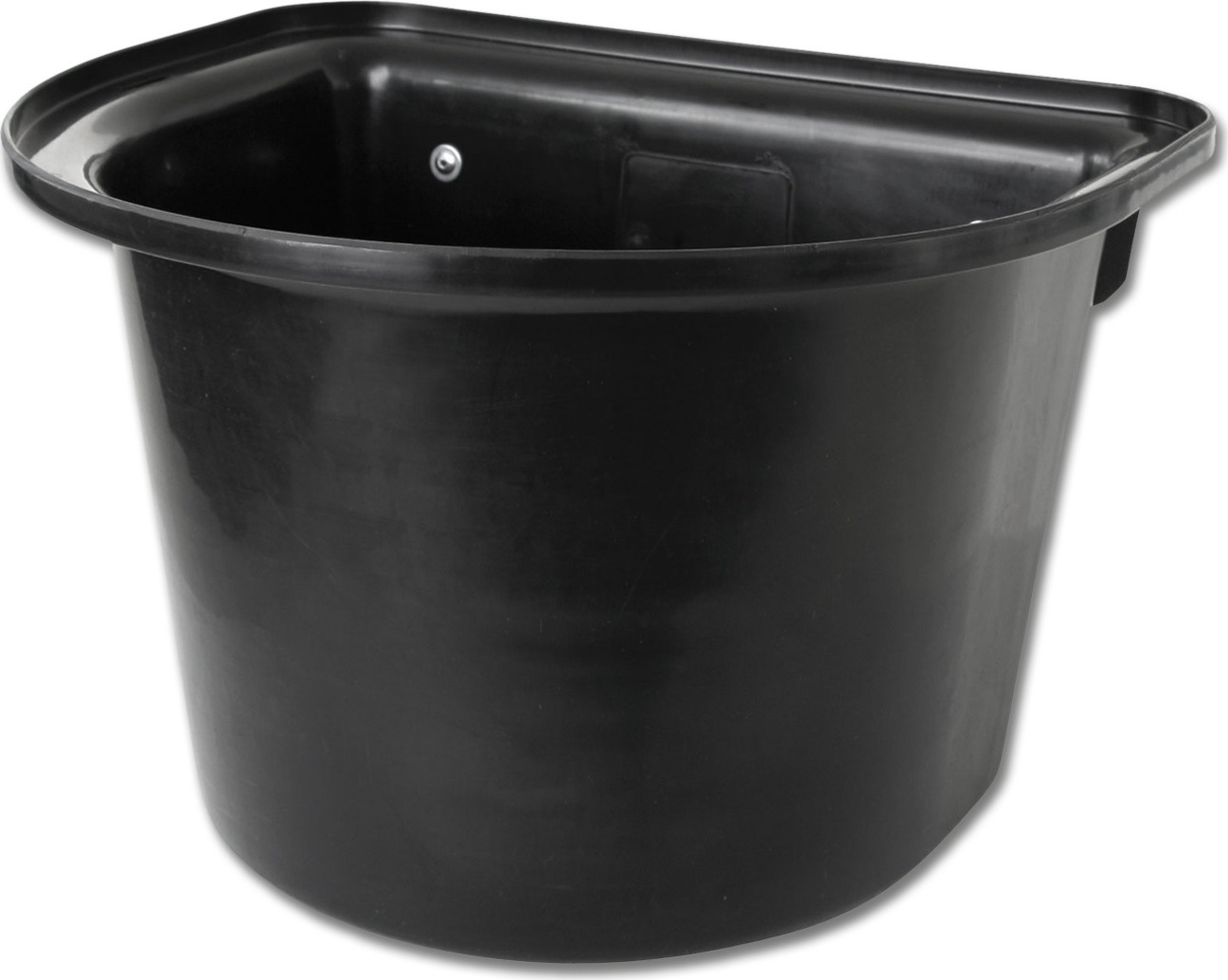 WALDHAUSEN Kýbl na krmení Waldhausen, 12 l, černý
