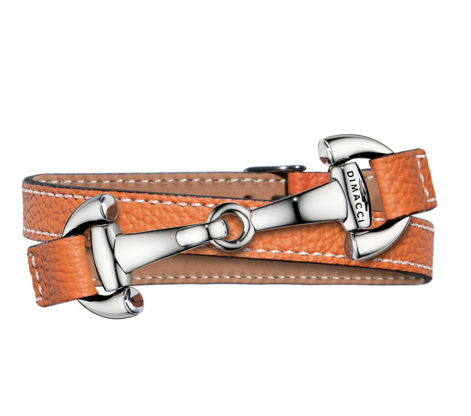 DIMACCI Náramek ALBA DIMACCI, orange/silver