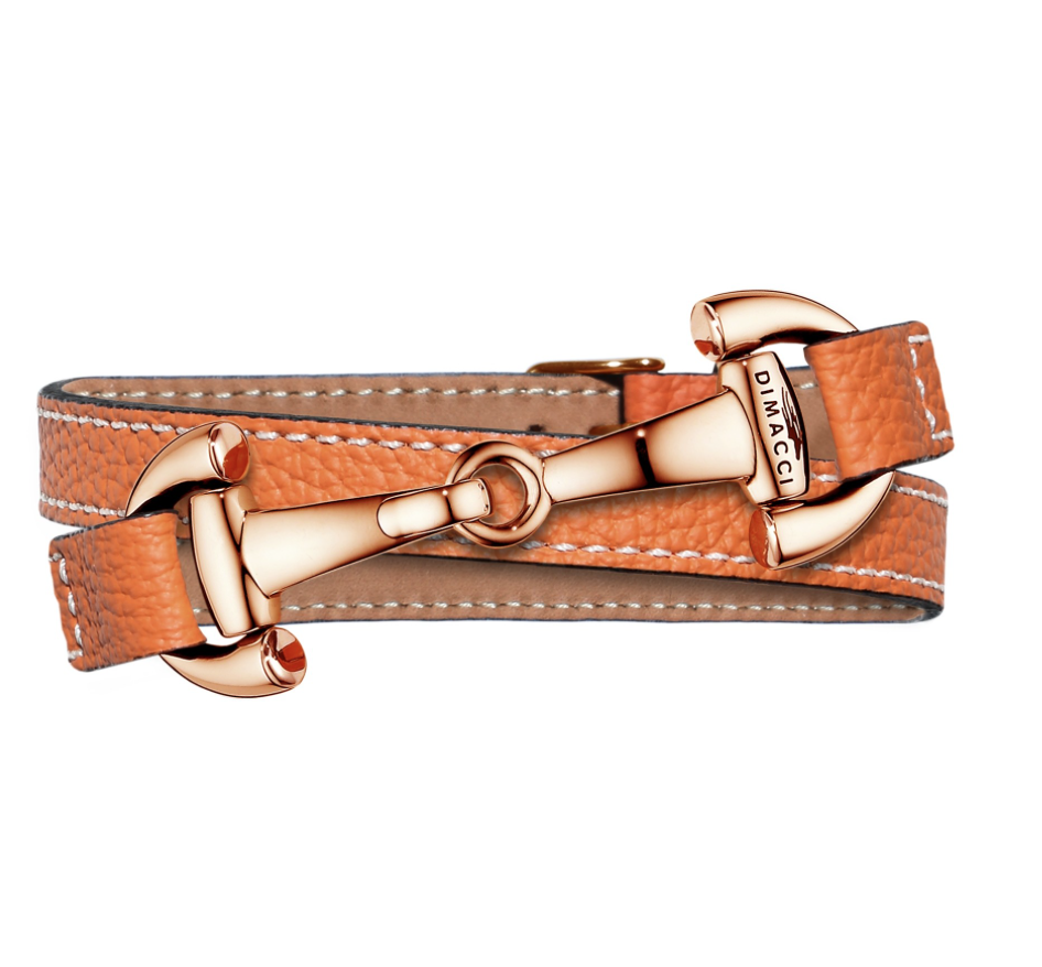 DIMACCI Náramek ALBA DIMACCI, orange/rosegold