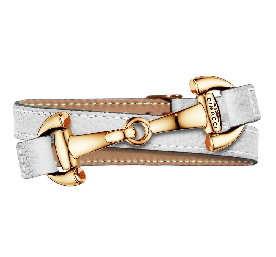 DIMACCI Náramek ALBA DIMACCI, white/gold