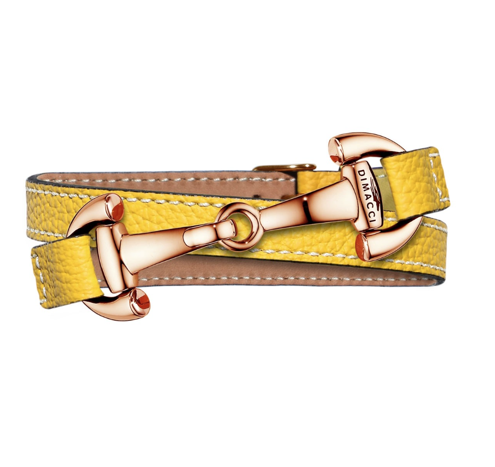 DIMACCI Náramek ALBA DIMACCI, yellow/rosegold