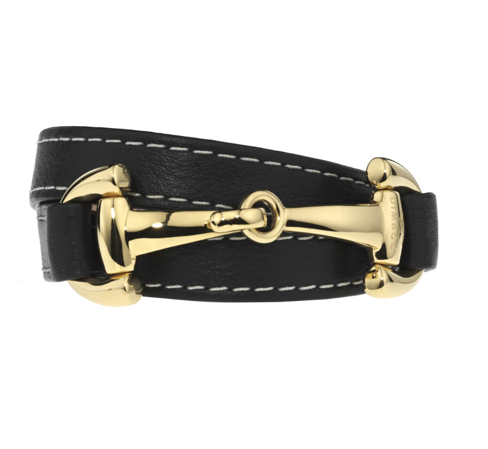 DIMACCI Náramek BURGHLEY DIMACCI, black/gold