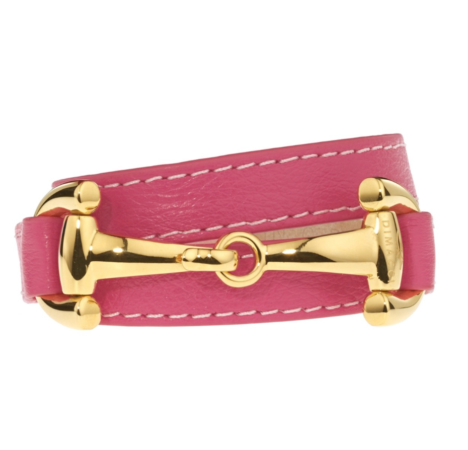 DIMACCI Náramek BURGHLEY DIMACCI, fuchsia/gold