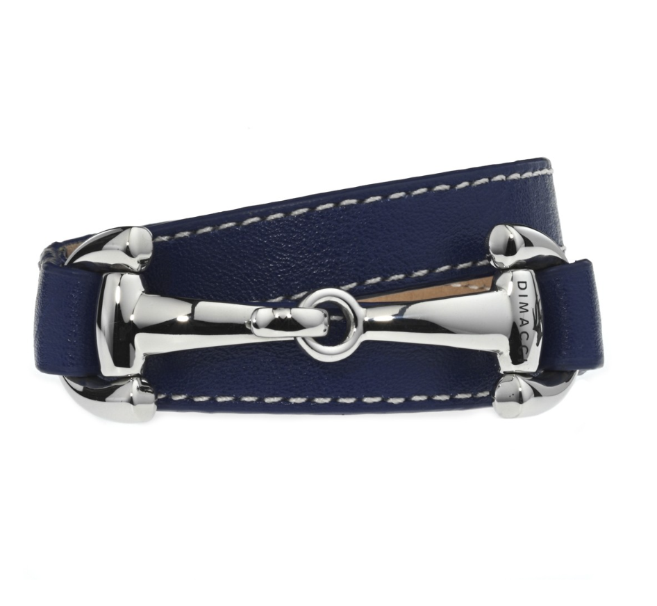 DIMACCI Náramek BURGHLEY DIMACCI, navy blue/silver