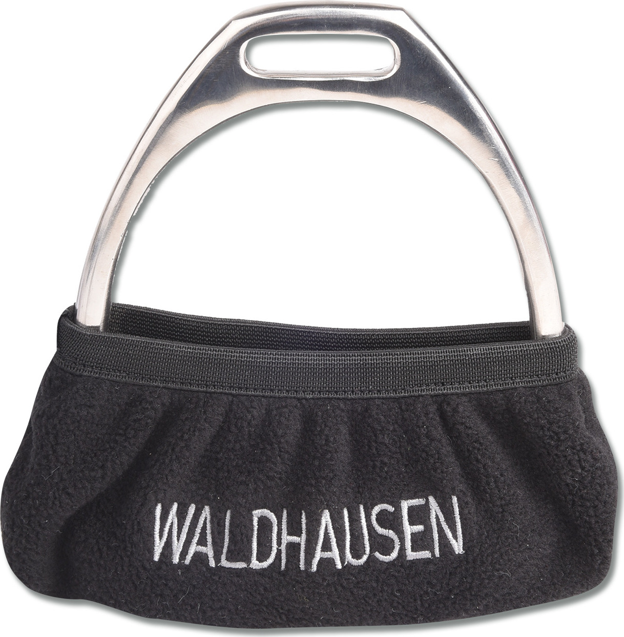WALDHAUSEN Obaly na třmeny Waldhausen, fleecové, pár, černé
