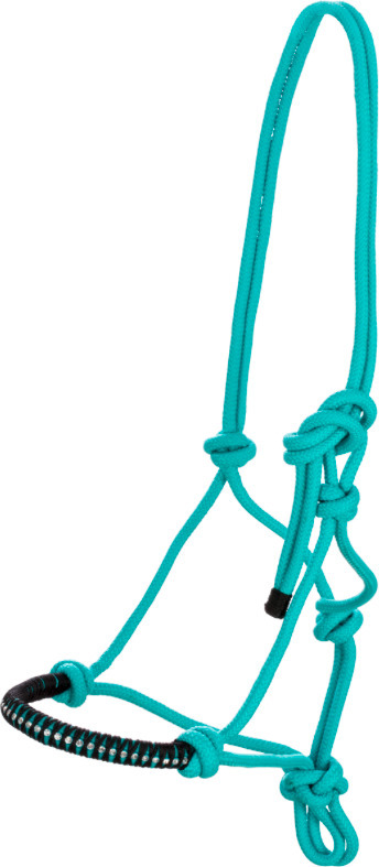 USG Ohlávka provazová USG, turquoise Velikost: COB/FULL