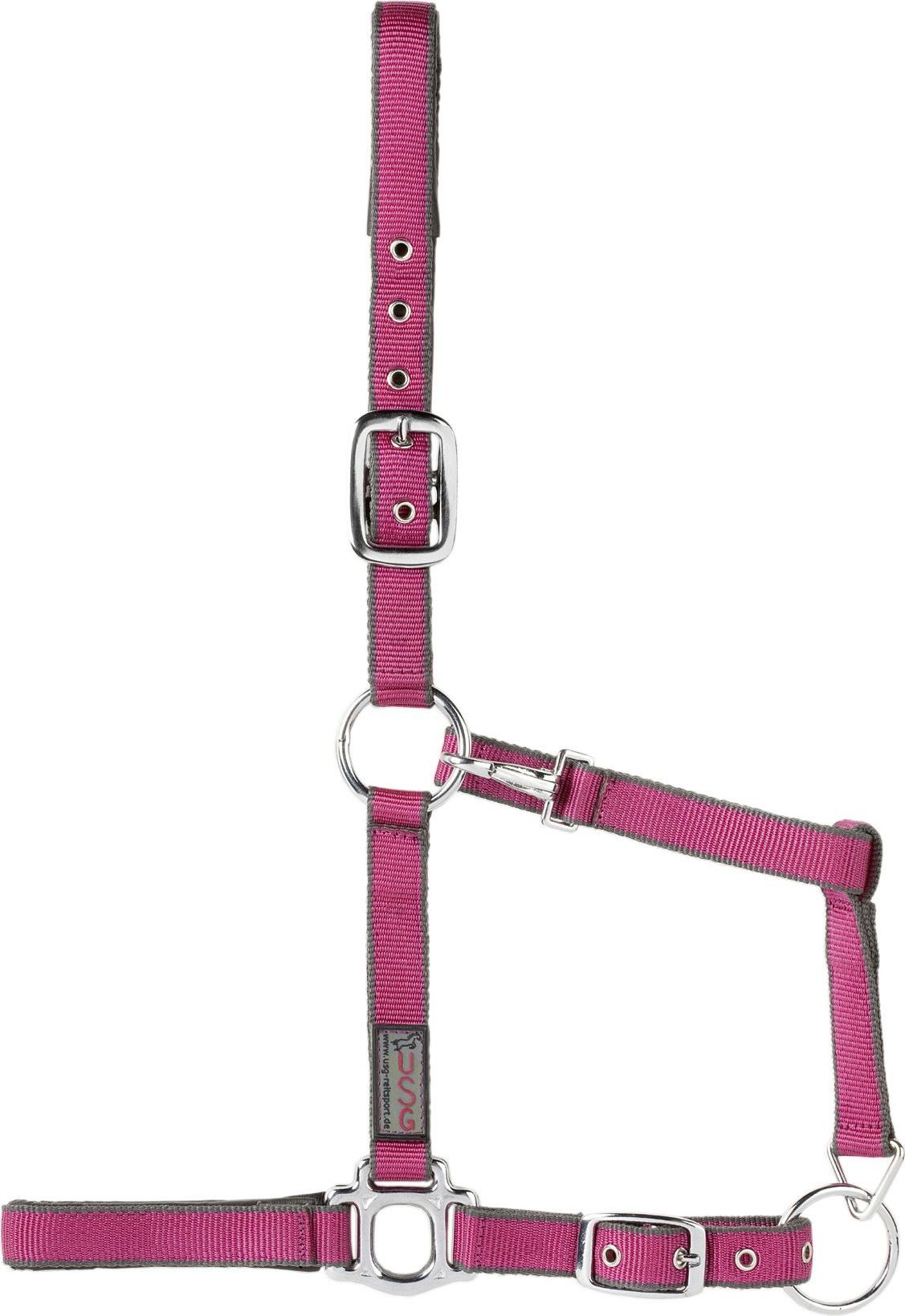 USG Ohlávka USG, fuchsia/grey Velikost: COB