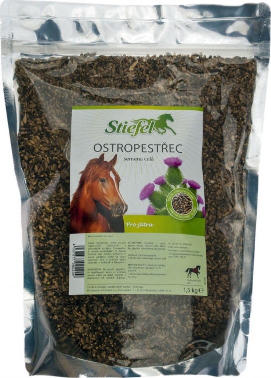 STIEFEL Ostropestřec celá semena STIEFEL, 1,5 kg