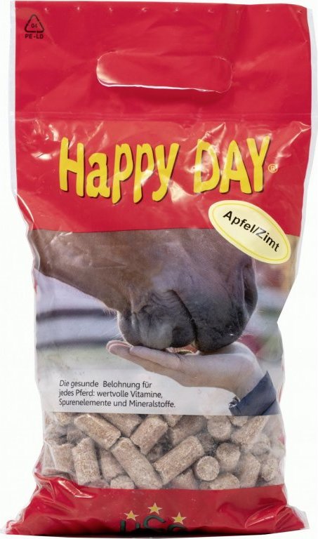 Happy Day Pamlsky pro koně Happy day®, 1 kg, jablko-skořice