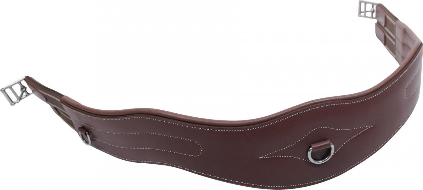 QHP Podbřišník anatomický QHP, tmavě hnědý Délka: 125 cm