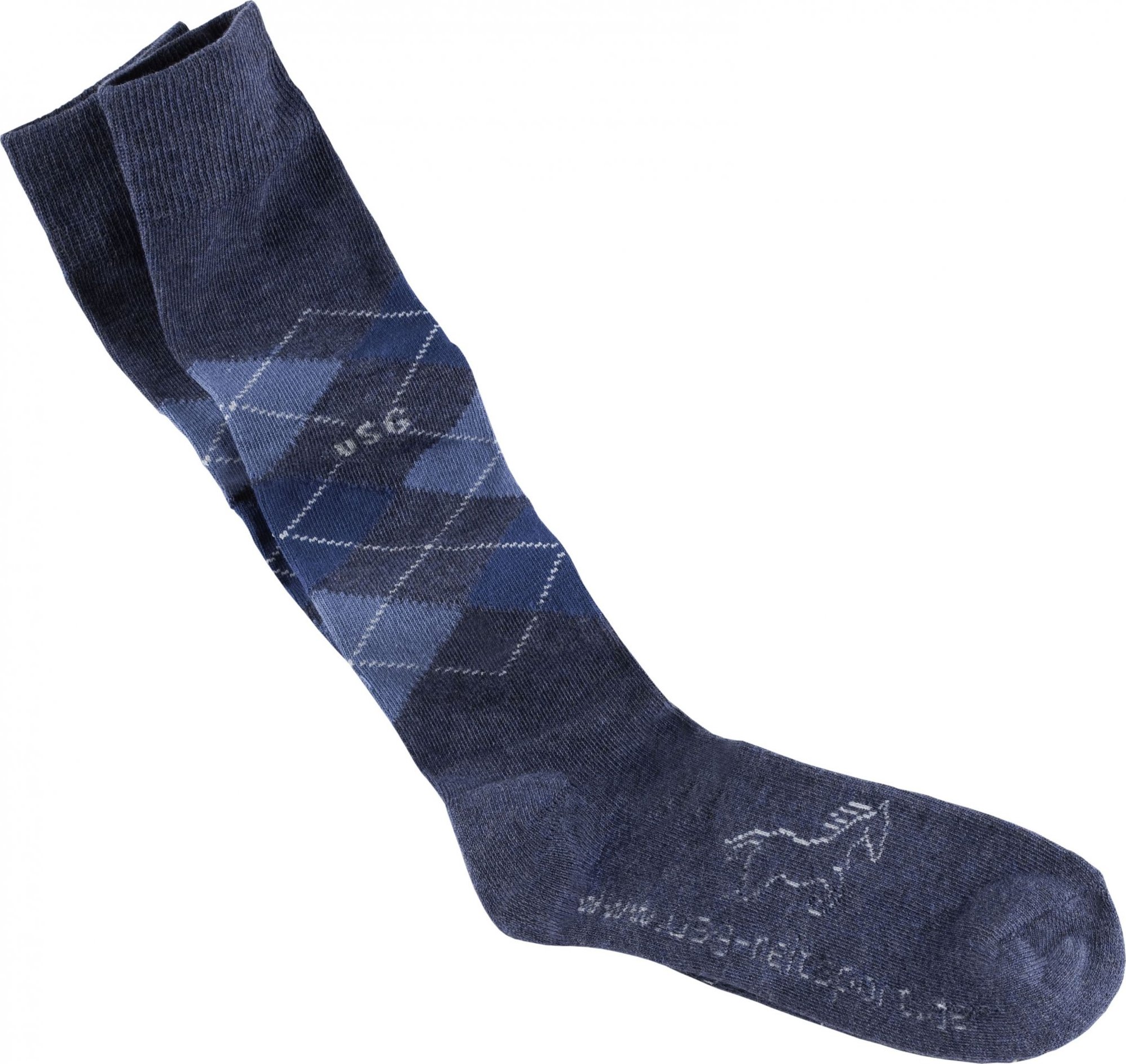 USG Podkolenky jezdecké Caro USG, pár, navy/melange/jeans Velikost: 36-41
