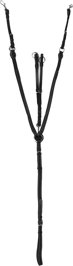 QHP Poprsník Luxury Stitching QHP, černý Varianta: FULL