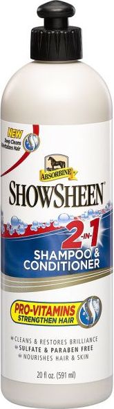 ABSORBINE Šampon a kondicionér 2v1ShowSheen, 591 ml