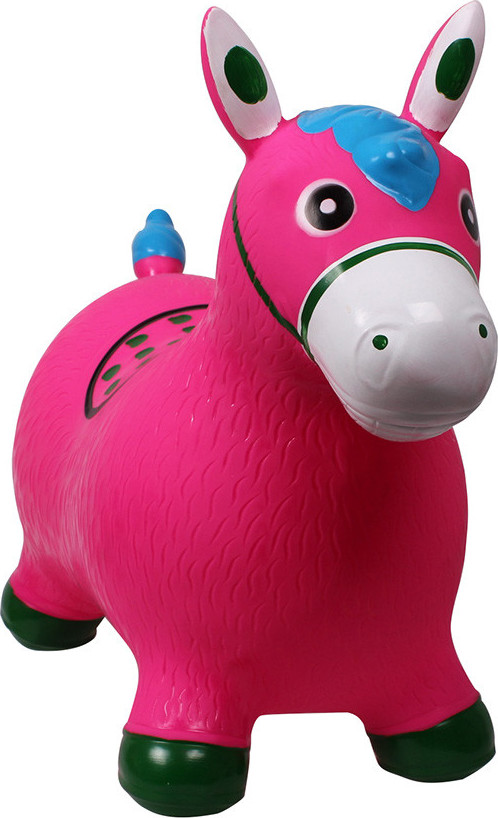QHP Koník hopsací JUMPY QHP, pink