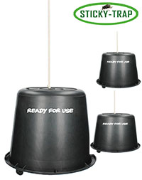 STICKY-TRAP Kyblík Sticky Trap, 1ks, černý