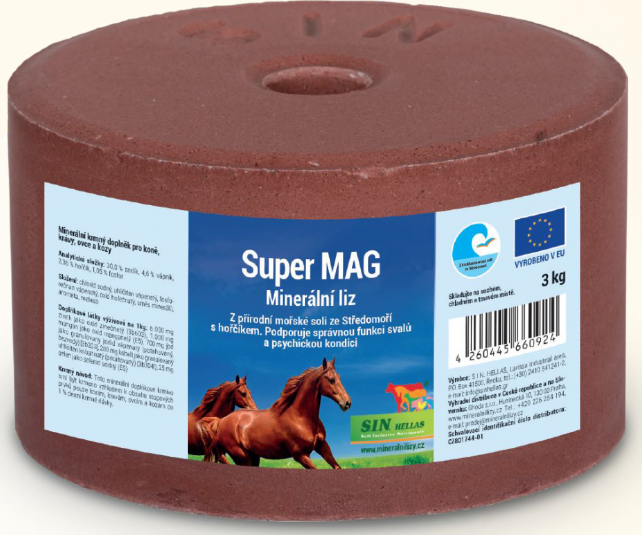 S.I.N. Hellas Liz minerální Super Mag EKO S.I.N. Hellas, 3 kg