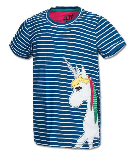 ELT Tričko Bibbi Unicorn ELT, ocean blue Velikost: 116