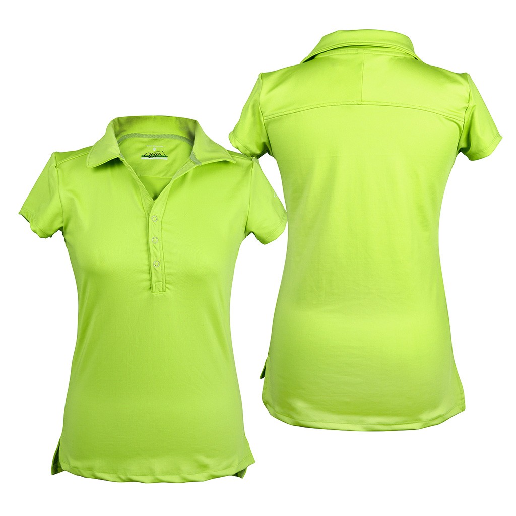 QHP Tričko Polo Luna QHP, dětské, lime Velikost: 164