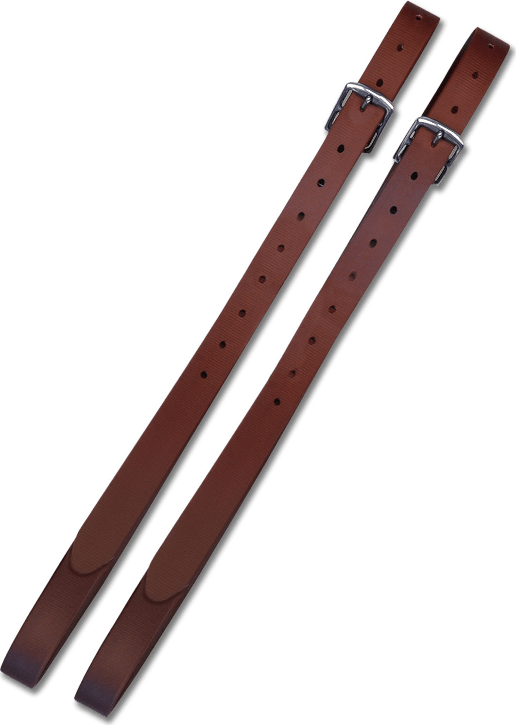 WINTEC Řemeny třmenové Slimline Wintec, různé délky, hnědé Délka: 110 cm