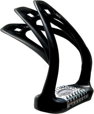 Tekna Třmeny bezpečnostní Stirrup Flex-Tek Tekna®, 12 cm, pár, černé