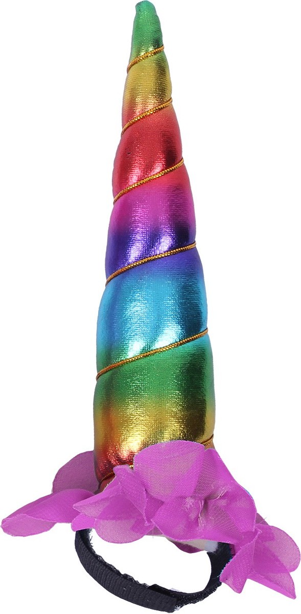 QHP Roh na čelenku k uzdečce QHP, rainbow