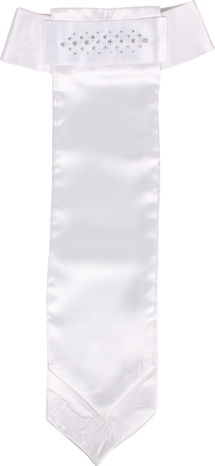 QHP Vázanka závodní Sparkle QHP, bílá Velikost: S