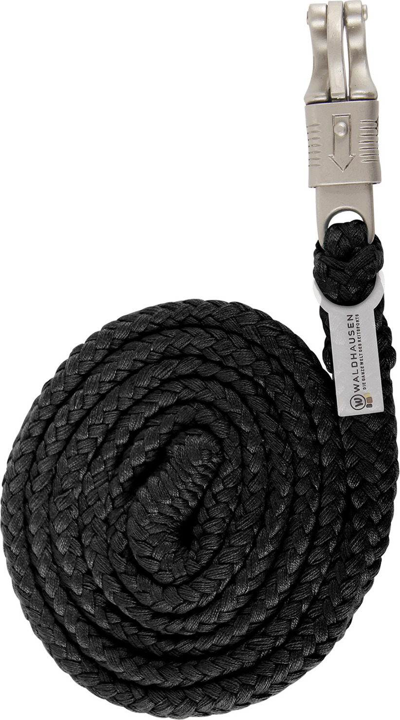 WALDHAUSEN Vodítko Plus Panic Waldhausen, 2 m, černé