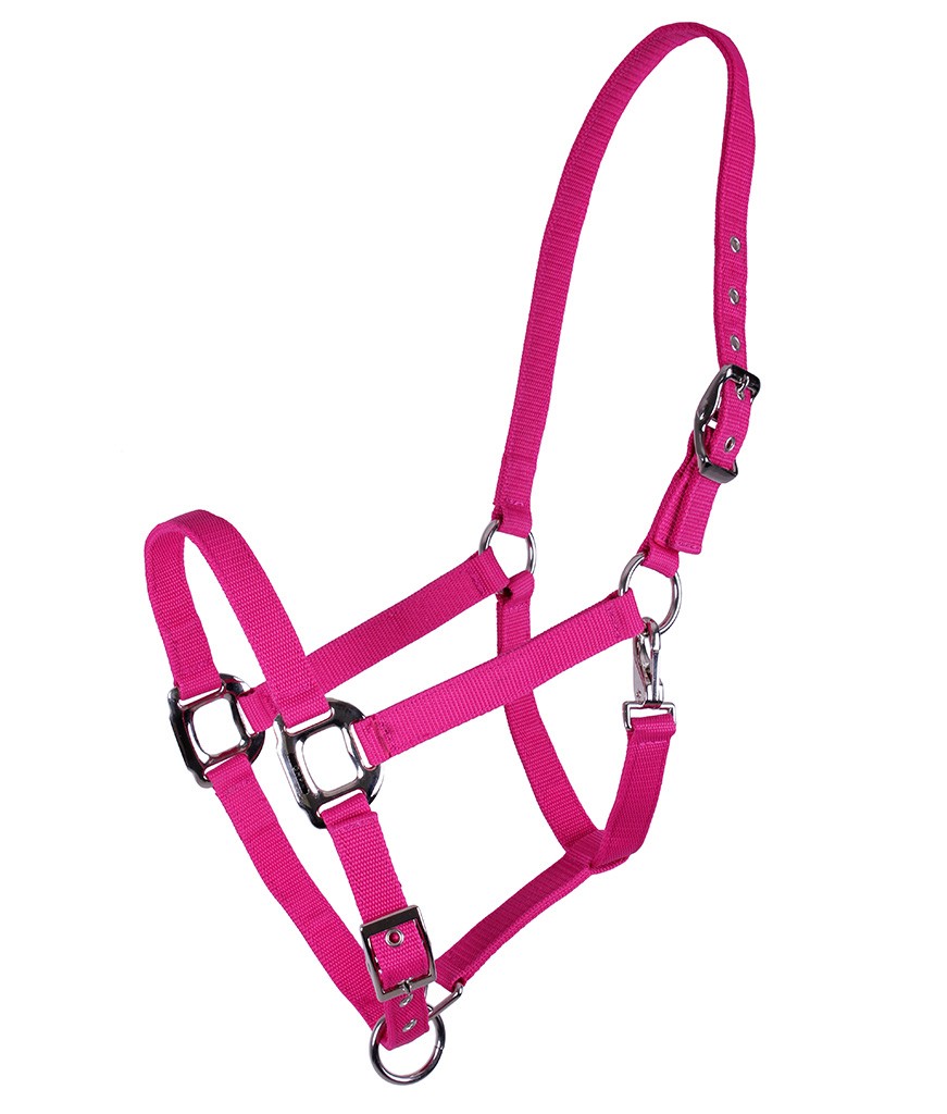 QHP Ohlávka Amos QHP, fuchsia Velikost: COB