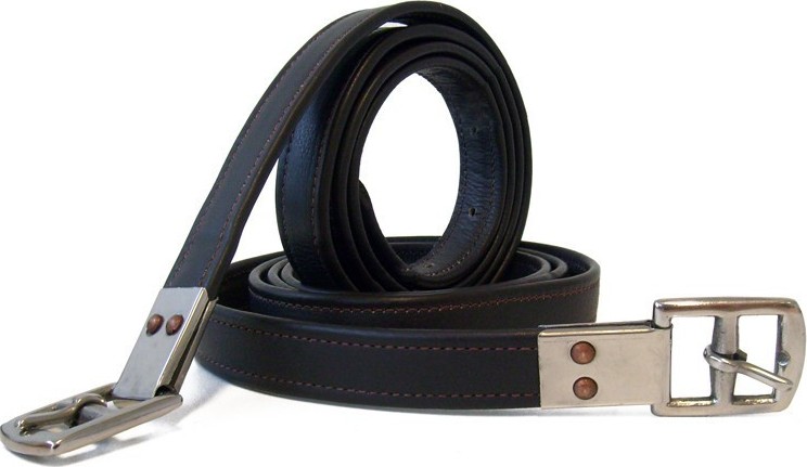 QHP Řemeny třmenové QHP, syntetické, černé Délka: 120 cm