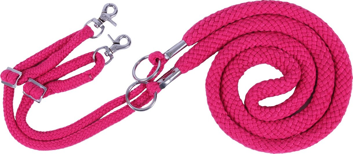 QHP Postroj lonžovací QHP, fuchsia Velikost: S