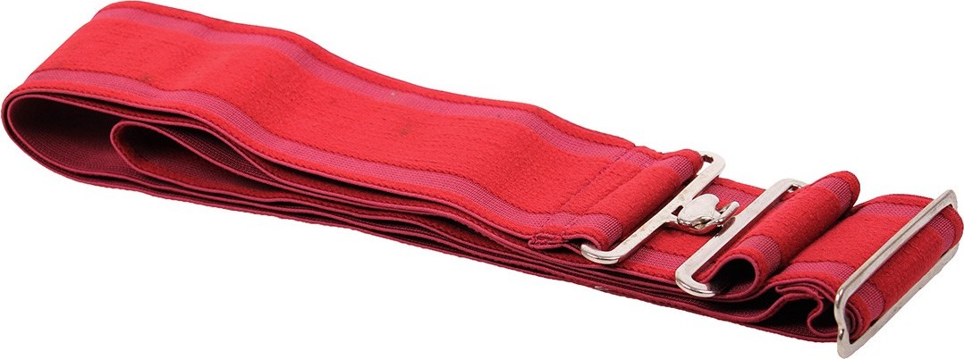 QHP Popruh elastický k dece QHP, bright red