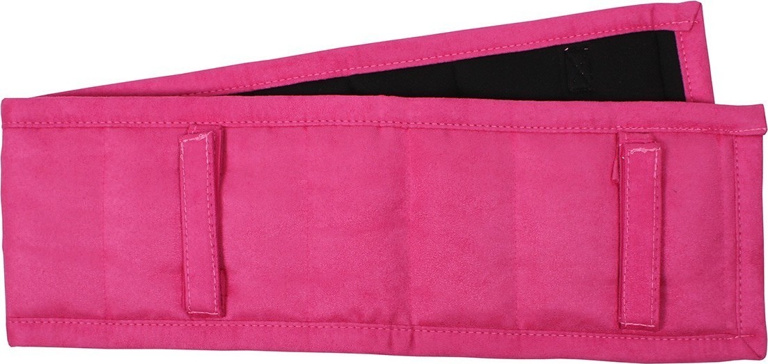 QHP Dečka pod lonžovací obřišník QHP, fuchsia Velikost: FULL