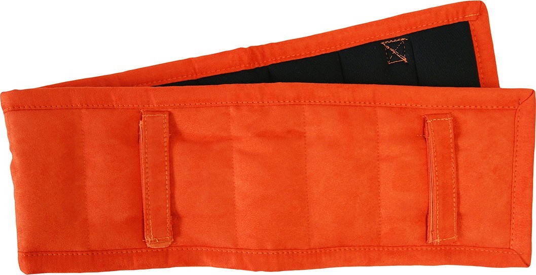QHP Dečka pod lonžovací obřišník QHP, orange Velikost: FULL