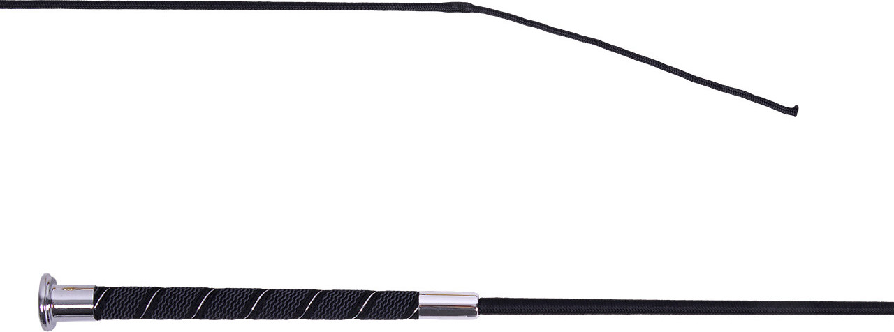 QHP Bič drezurní Doma QHP, více velikostí, černý Délka: 100 cm